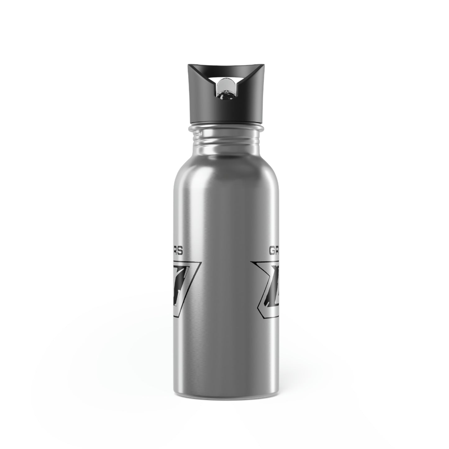 Stainless Steel Water Bottle With Straw, 20oz