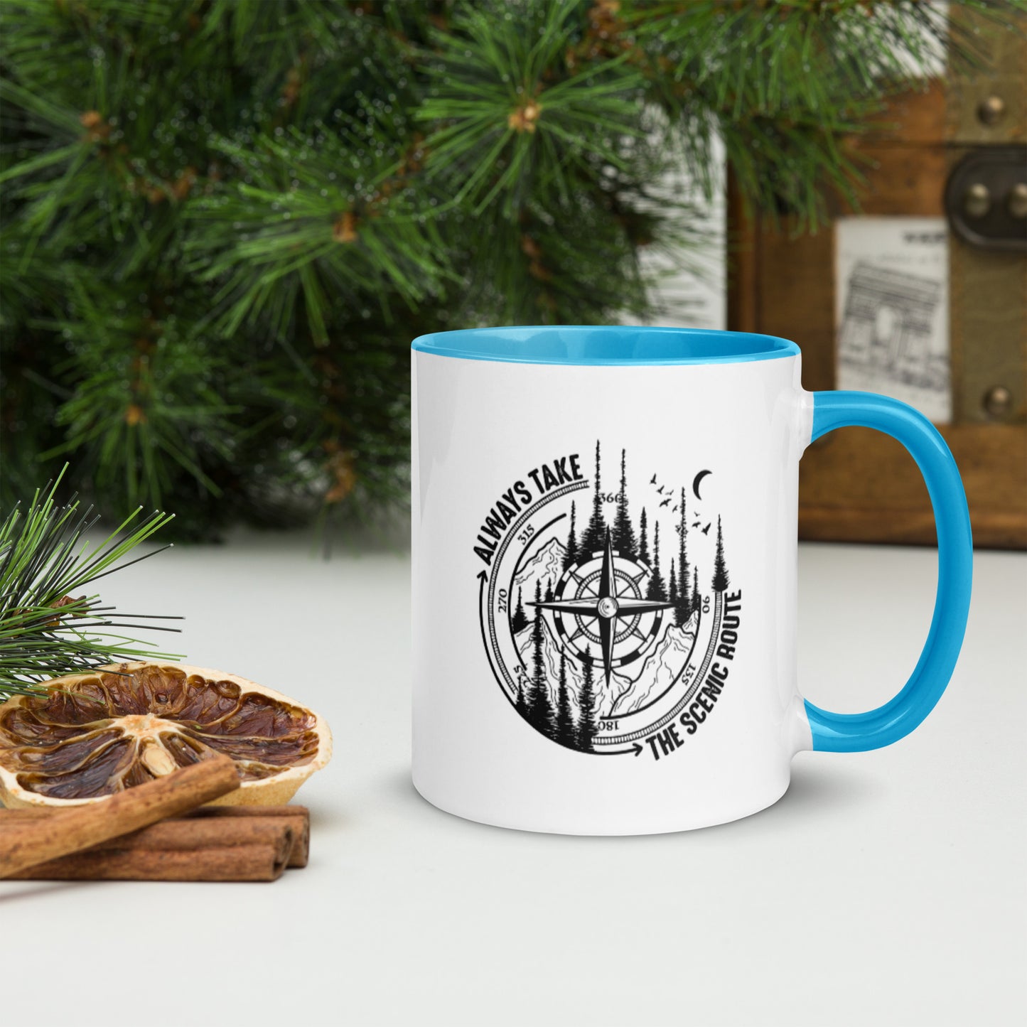 Mug "Always Take The Scenic Route"