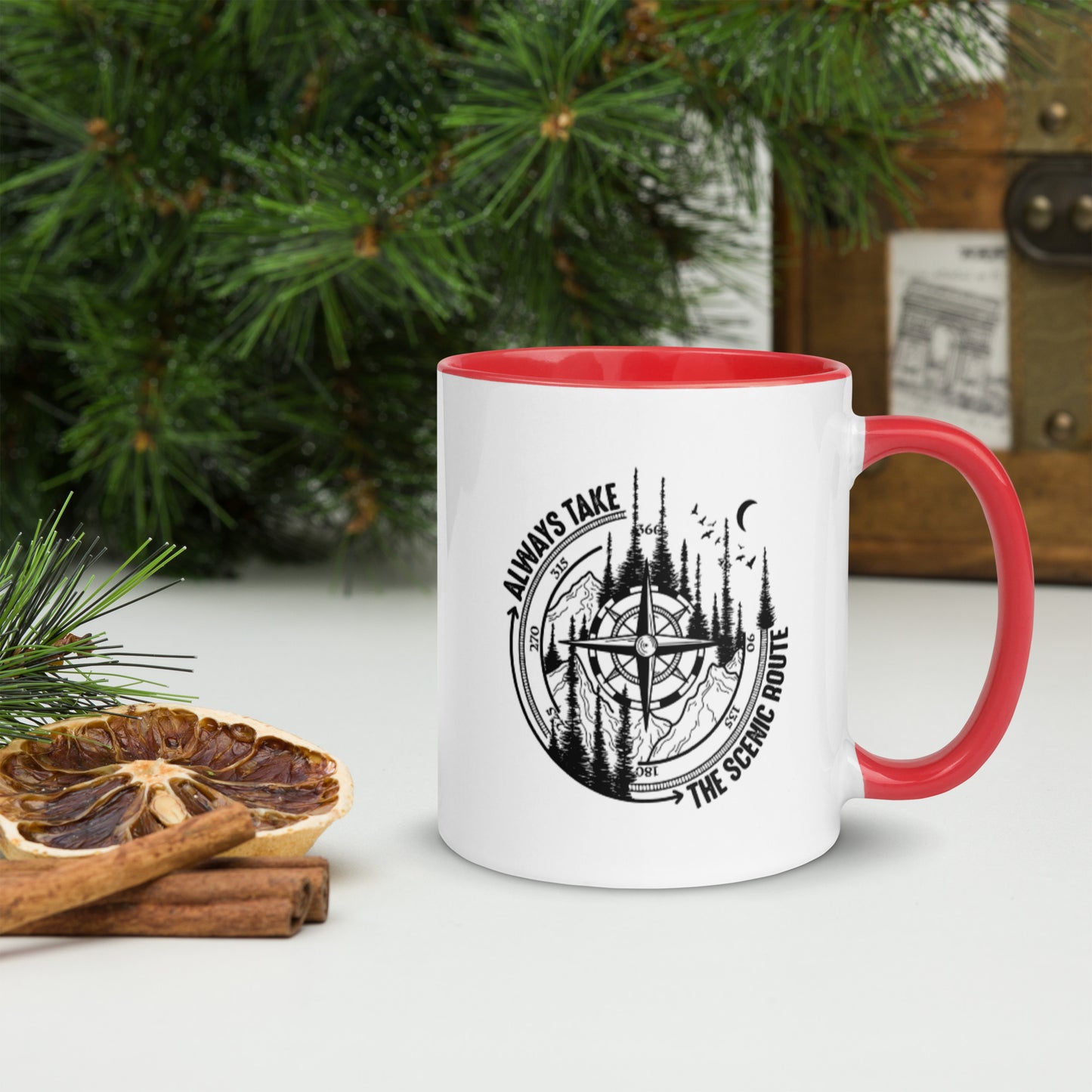 Mug "Always Take The Scenic Route"