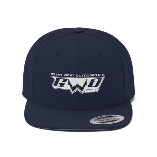 Unisex Flat Bill Hat